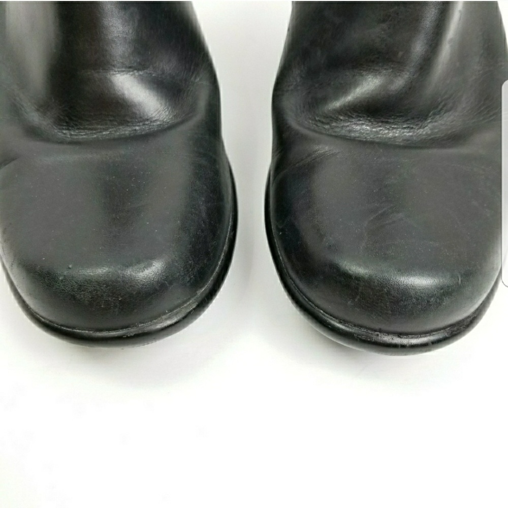 sold Dansko Booties Ankle Boots Leather Heeled - Picture 4 of 7